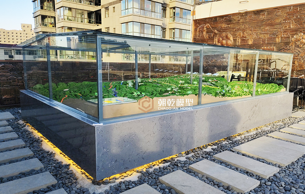 榆林市府谷縣旅游全景沙盤